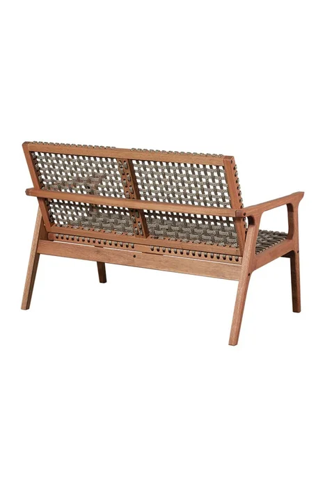 SOFA TRACO 2 LUGARES CUERDA RAMI 119x72x83CM JATOBA - Muebles para el exterior, Uruguay | Vinibel, vista 3