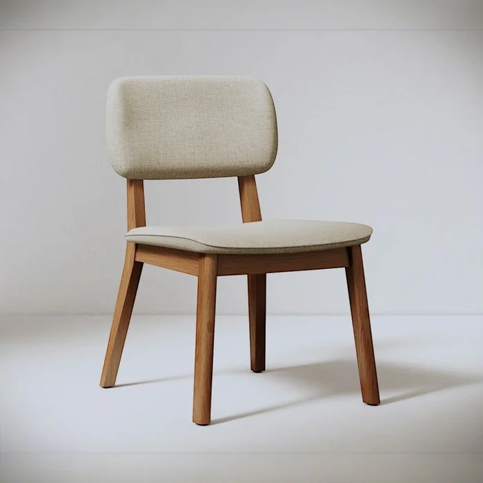 Silla de Comedor Classic Madera Maciza - Línea Manhattan en Beige - Sillas, Uruguay | Balton, vista 2