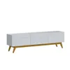 Rack para TV 1.8 - Línea Nevada - Blanco en Blanco - Muebles para TV, Uruguay | Ecowood, vista 1 de 4