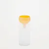 Jarrón Kelse de vidrio transparente y naranja 30,5 cm en Naranja - Jarrones, Uruguay | Kavehome, vista 1 de 4