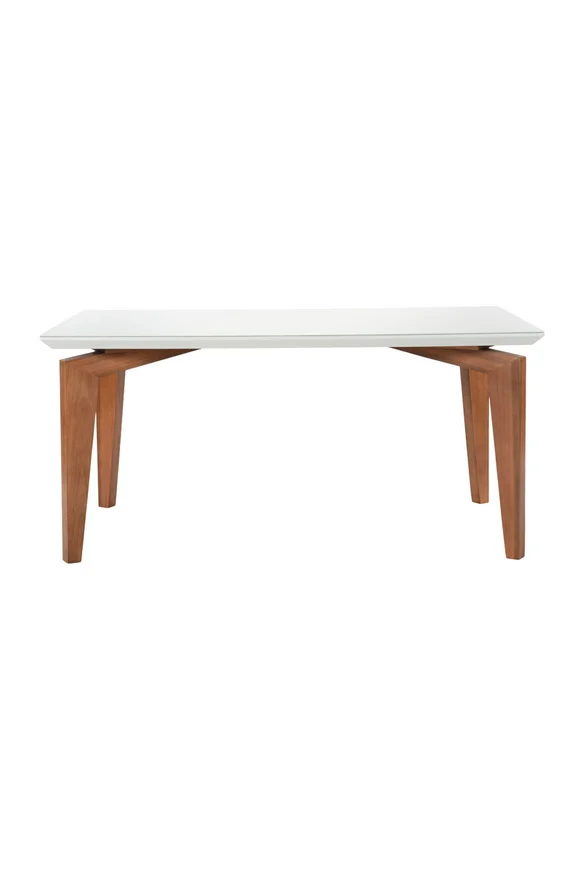MESA COMEDOR ARIZONA MADERA/VIDRIO 160X90X76H - Mesas de comedor, Uruguay | Vinibel, vista 2