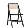 Silla Plegable Motala Madera de Fresno/Rattan Natural - Negra - Sillas, Uruguay | Berna home, vista 1 de 11
