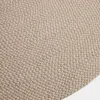 Alfombra Despas de fibras sintéticas crudo Ø150 cm. en Beige - Muebles para el exterior, Uruguay | Kavehome, vista 5 de 5