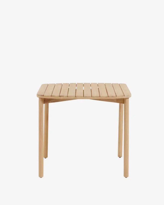Mesa Sheryl de madera maciza de eucalipto 90 x 90 cm FSC 100% en Madera natural - Mesas de comedor, Uruguay | Kavehome, vista 6