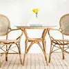 MESA DE BAMBOO Y VIDRIO - SIKA DESIGN - 80 CMS en Madera natural - Mesas de comedor, Uruguay | La Iberica, vista 1 de 6