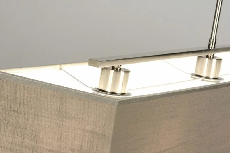 Colgante rectangular taupe en Beige - Lámparas colgantes, Uruguay | La Perla, vista 4