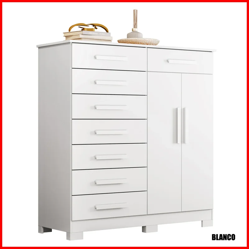 Comoda cajonera – Verona 166 en Gris - Cómodas, Uruguay | Punto Unión, vista 3