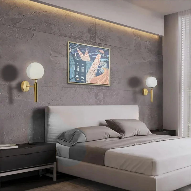 APLIQUE PARED TURKU en Dorado - Iluminación, Uruguay | HomeTouch, vista 3