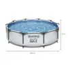 Piscina Estructural Bestway Steel Pro Max 305x76cm 4678L en Gris - Muebles para el exterior, Uruguay | La Cueva Muebles, vista 5 de 7