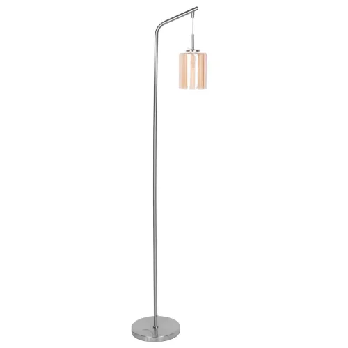 Lámpara De Pie Metal-y-vidrio Natural-beige Lf95579 en Amarillo - Lámparas de pie, Uruguay | Divino