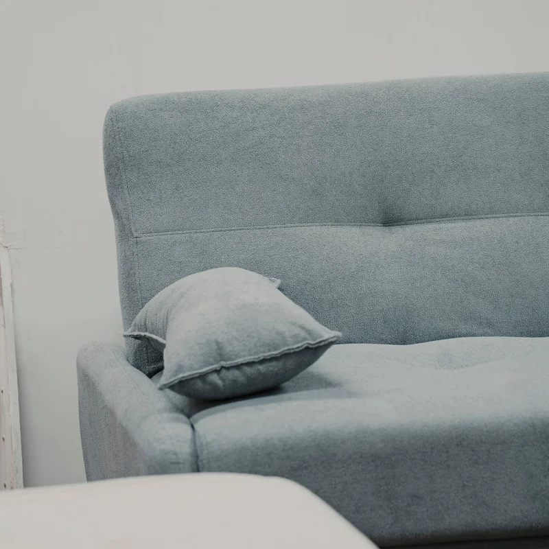 Sillón Cama Diana - Gris Azulado en Gris - Sillones y sofás, Uruguay | Ecowood, vista 4