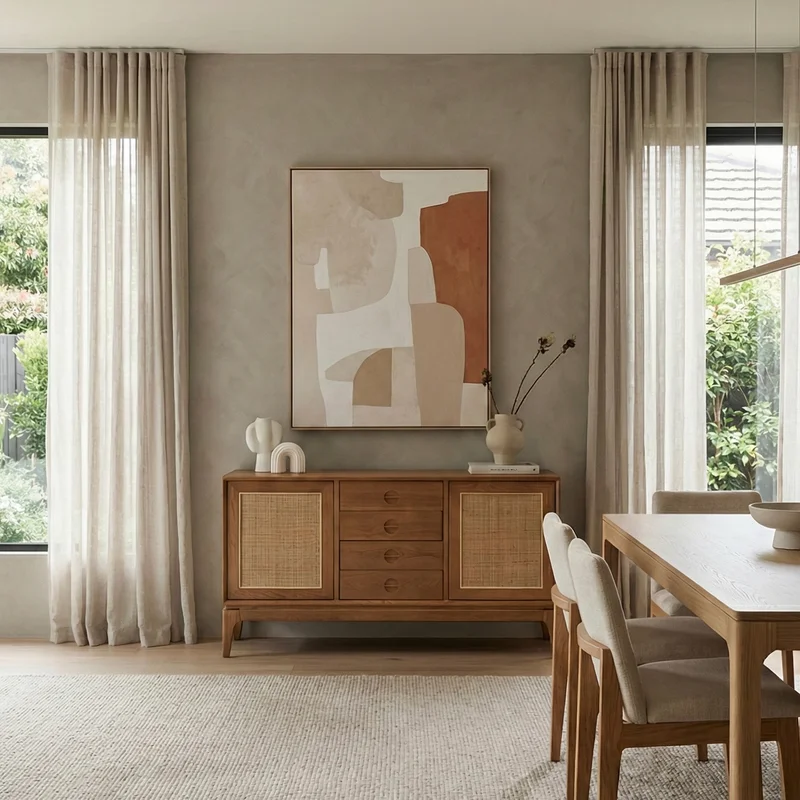 Aparador Londres en Madera natural - Muebles, Uruguay | Indrana, vista 5