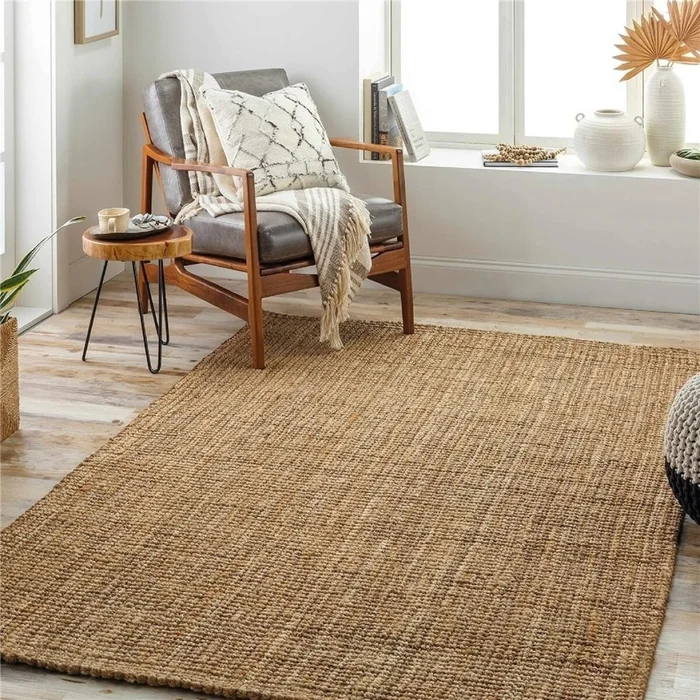 ALFOMBRA DE YUTE 120x160CM NATURAL en Madera natural - Alfombras, Uruguay | Decohogar, vista 3