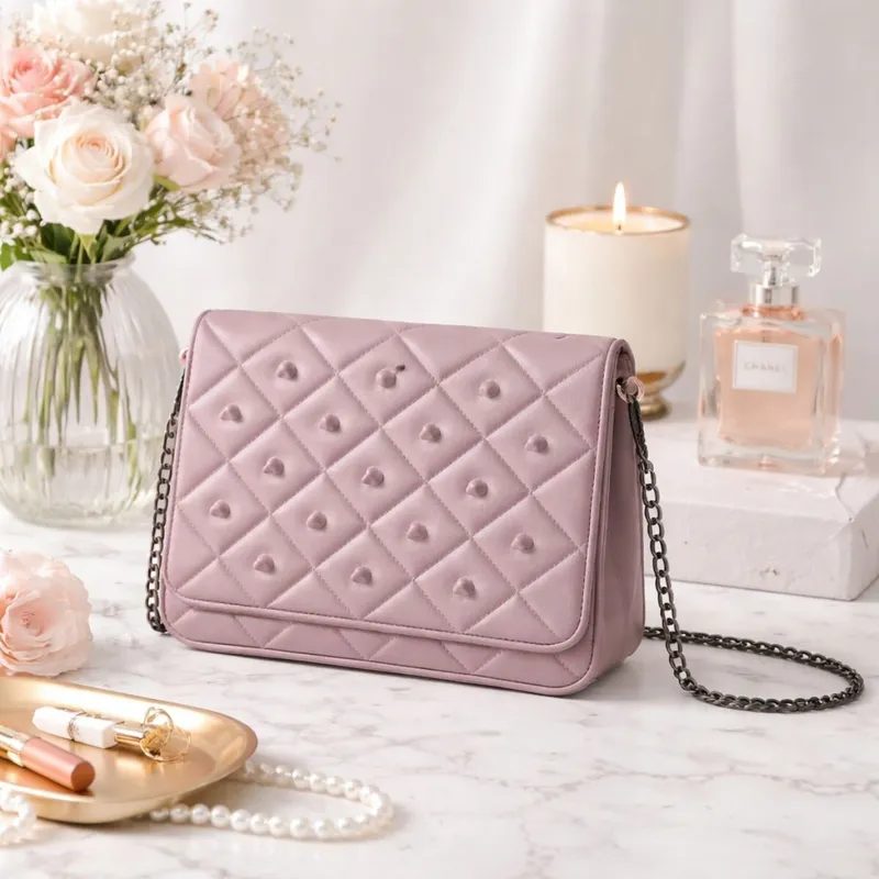 DECORACION POUCH Rosa en rosa suave lo - Decoración, Uruguay | Viasono