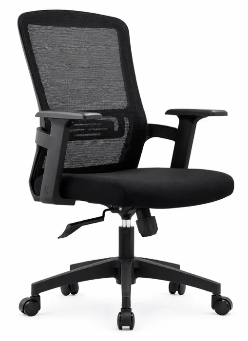 SILLA DE OFICINA RESPALDO MESH NEGRO MC099B en Negro - Escritorios y sillas de escritorio, Uruguay | Alfa Ventas