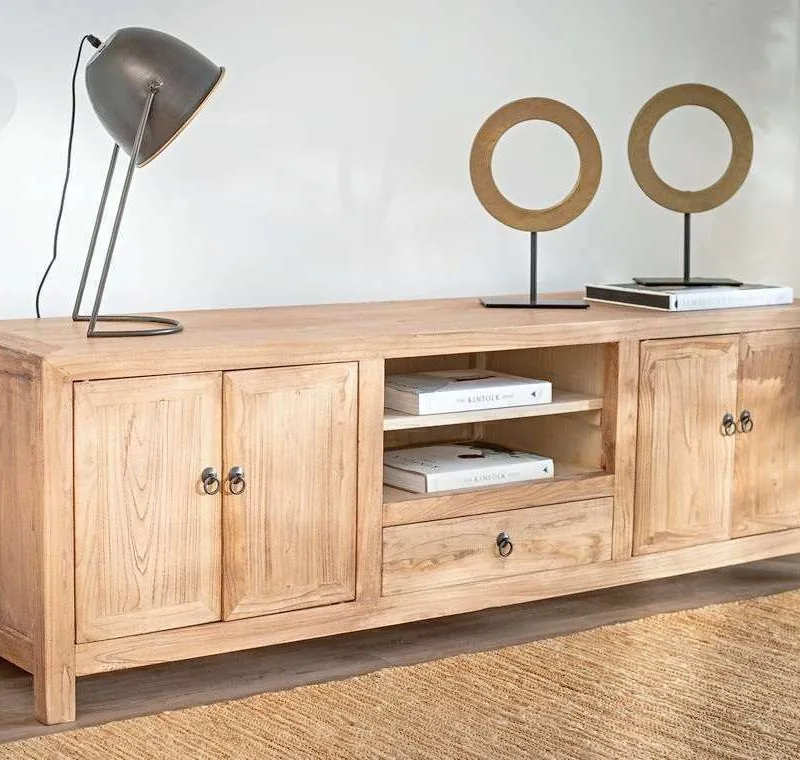 APARADOR BAJO / RACK PARA TV OLMO - 1.75 MTS - Muebles para TV, Uruguay | La Iberica