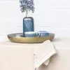 MANTEL LISO BEIGE Y CRUDO en Beige - Textiles, Uruguay | Sentido Jose Ignacio, vista 1 de 6