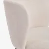 Silla Ciselia - de chenilla beige y acero negro en Beige - Sillas, Uruguay | Kavehome, vista 6 de 10