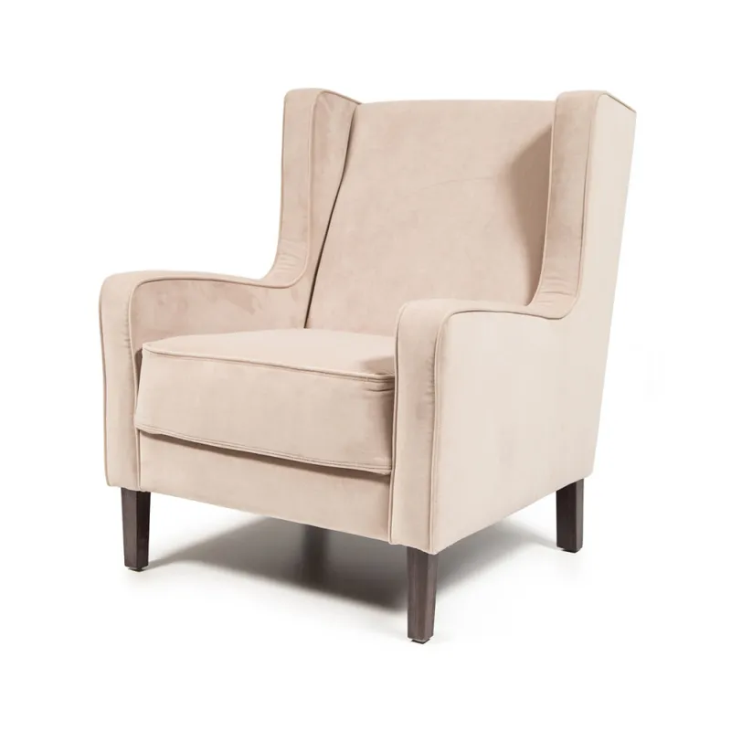 Butaca Soho - Tela Aquaclean - A fabricar en Beige - Butacas, banquetas y puffs, Uruguay | NYR