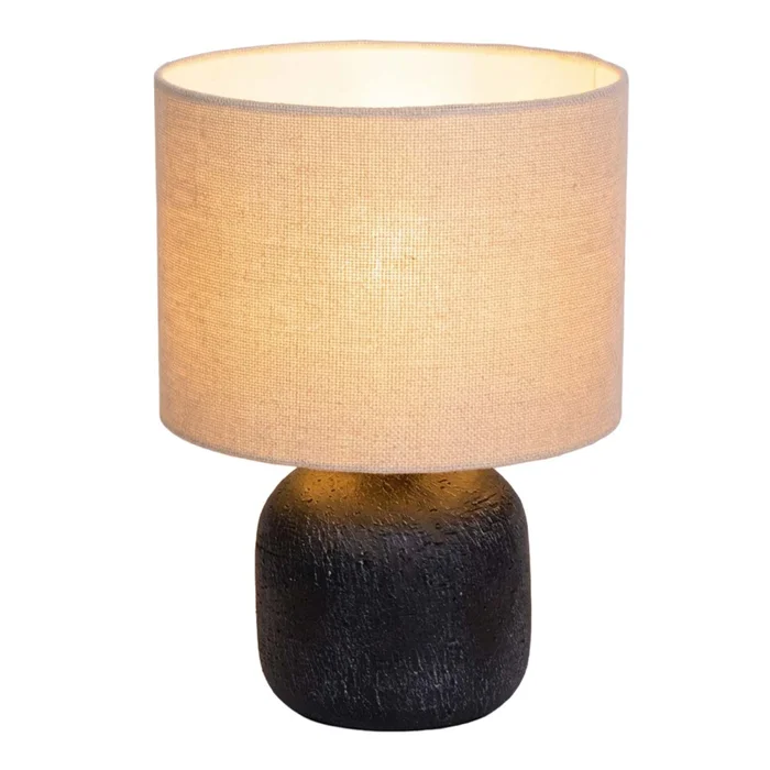 Lámpara De Mesa Ml2591 Gris Cerámica Ml259182 en Gris - Lámparas de mesa, Uruguay | Divino, vista 2