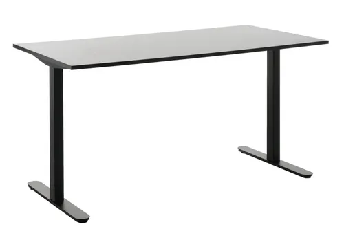 Escritorio STAUNING 80x160 negro en Negro - Escritorios, Uruguay | JYSK