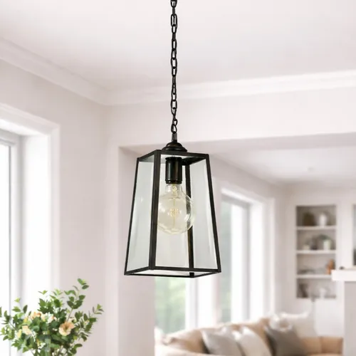 Luminaria Farol PRISMA A en Negro - Muebles, Uruguay | Casa Ernesta