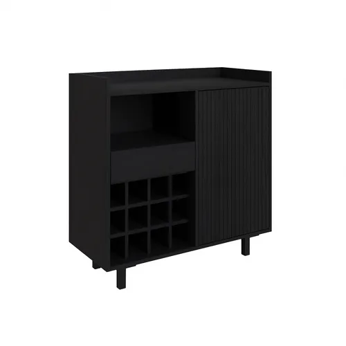 Bar Capri 90cm – Negro - Aparadores y recibidores, Uruguay | Berna home