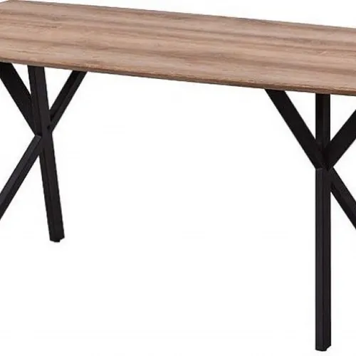 Mesa de Comedor Semi-Oval IKON en Madera natural - Mesas de comedor, Uruguay | Finkel