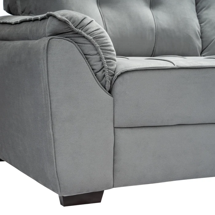 Sillón 2 Cuerpos Montana - Alcohol clean - Gris en Gris - Sillones y sofás, Uruguay | Rústico Hogar, vista 2