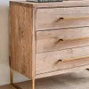 COMODA SUR - ALAMO Y HIERRO ORO VIEJO en Madera natural - Bibliotecas, Uruguay | La Iberica, vista 4 de 9