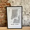 Cuadro New York - 40 x 60 cm con Vidrio - Decoración de pared, Uruguay | Berna home, vista 3 de 5