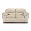 Sofá Messina - Cuero Básico - 2 cuerpos - Arena en Beige - Sillones y sofás, Uruguay | NYR, vista 2 de 3