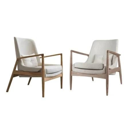 Promo 2 Butacas Nordicas Zen en Beige - Butacas, banquetas y puffs, Uruguay | La Cueva Muebles, vista 13