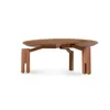 Mesa de Centro Atlas - Redonda - Carvalho en Beige - Mesas de living, Uruguay | NYR, vista 4 de 4