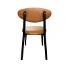 SILLA COMPASS MADERA NEGRA TELA 2049 49,5X58X82,5H en Negro - Sillas, Uruguay | Vinibel, vista 2 de 2