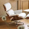 Butaca Eames Lounge White EN EXHIBICIÓN | SIN CAMBIO en Blanco - Butacas, banquetas y puffs, Uruguay | Samic, vista 3 de 4
