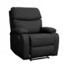 Sillón Reclinable 1 Cuerpo Negro en Negro - Sillones y sofás, Uruguay | La Cueva Muebles, vista 5 de 6