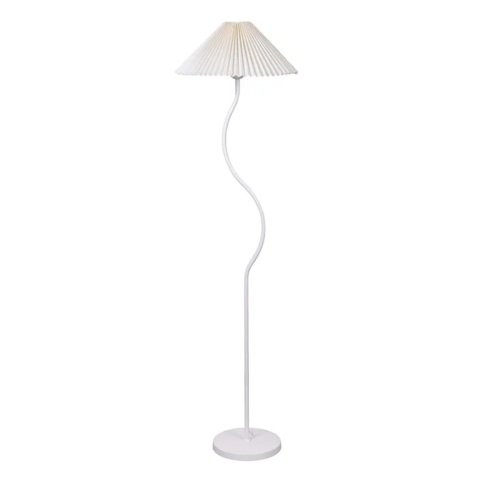 Lámpara De Pie Metal Blanco Xyf9069 en Blanco - Lámparas de pie, Uruguay | Divino