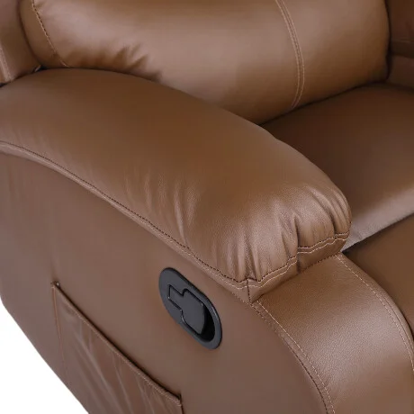 Sillon reclinable 1 cuerpo - Marron en Marrón - Sillones y sofás, Uruguay | La Cueva Muebles, vista 12