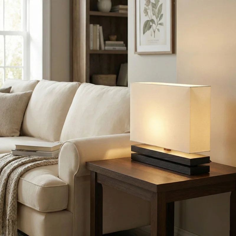 Lámpara de Mesa Zenith Horizon en Blanco - Lámparas de mesa, Uruguay | La Perla, vista 3
