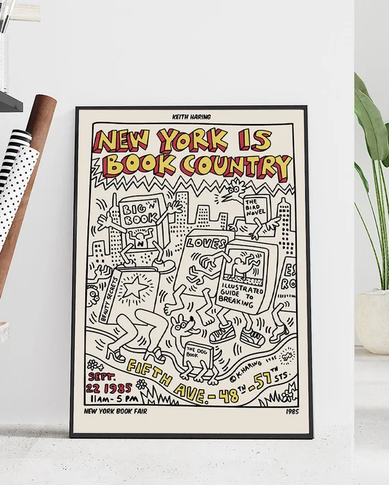 Keith Haring - New York - Láminas, Uruguay | La Cuadrería, vista 3