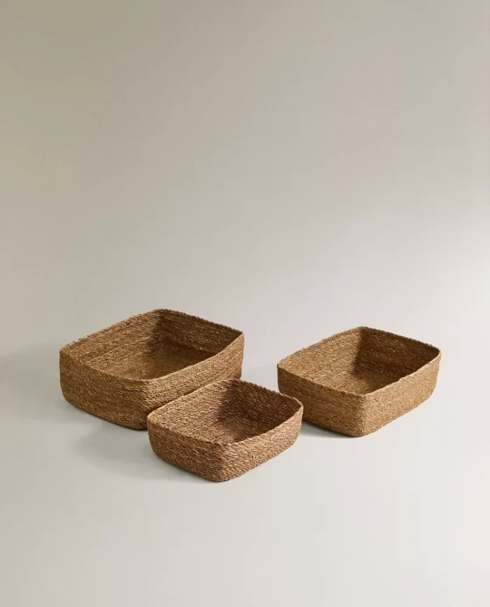 CESTAS RECTANGULARES - Canastos, Uruguay | Zara Home, vista 2