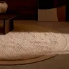 Alfombra redonda Marely - de lana blanco Ø 200 cm en Blanco - Textiles, Uruguay | Kavehome, vista 2 de 7