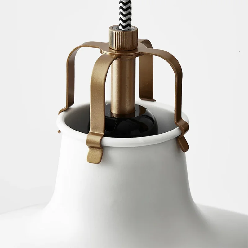 Lámpara Colgante Oxford G Blanco ø 30 cm en Blanco - Lámparas colgantes, Uruguay | Serlux, vista 4