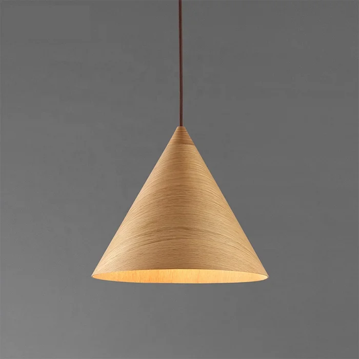 Lámpara Colgante Dalla Wood en Marrón - Lámparas colgantes, Uruguay | Serlux, vista 7