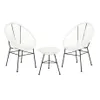 Juego de jardin Acapulco en Blanco - Muebles para el exterior, Uruguay | La Cueva Muebles, vista 1 de 10
