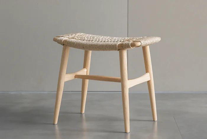 Banco madera y cuerda FYRO - Butacas, banquetas y puffs, Uruguay | Simple Deco