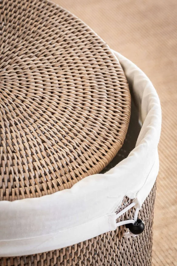 CESTO ROPA RATTAN - NUDE en Marrón - Canastos, Uruguay | La Iberica, vista 2