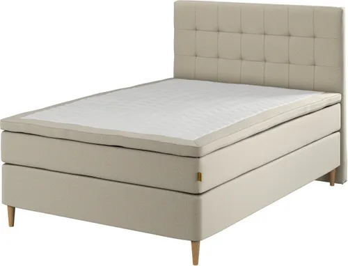 Respaldo capitoneado 140x125 H50 sand-91 en Beige - Respaldos de cama, Uruguay | JYSK