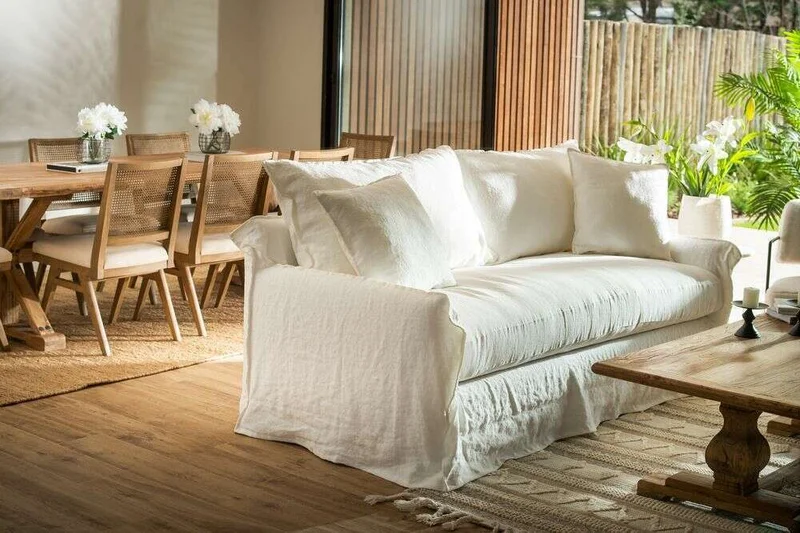 SILLON ALMA LINO BLANCO - 2.08 MTS en Blanco - Sillones y sofás, Uruguay | La Iberica, vista 18